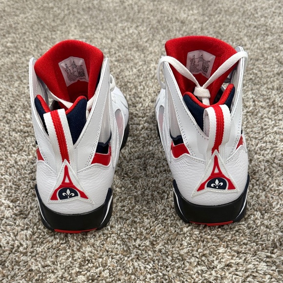 Jordan PSG White and Navy Sneakers - Picture 2 of 9